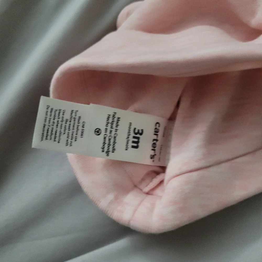 Carter's Pink Cat Ear Hat